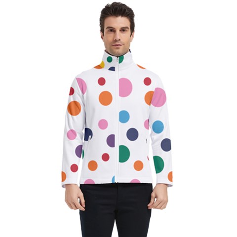 Polka Dot Men s Bomber Jacket by 8989