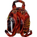 Fractal Background Pattern Texture Abstract Design Travel Backpacks View2