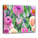 Classic Watercolor Flowers Deluxe Canvas 24  x 20  (Stretched) View1