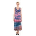 Sunset Over The Beach Sleeveless Maxi Dress View1