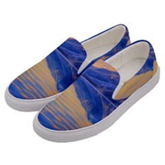 Dramatic Sunset Men s Canvas Slip Ons by GardenOfOphir