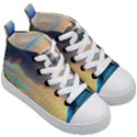 Exquisite Sunset Kids  Mid-Top Canvas Sneakers View3