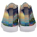 Exquisite Sunset Kids  Mid-Top Canvas Sneakers View4