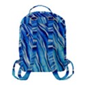 Nature Ocean Waves Flap Pocket Backpack (Small) View3