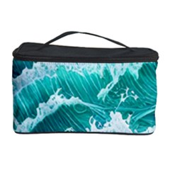 Waves On The Ocean Ii Cosmetic Storage by GardenOfOphir