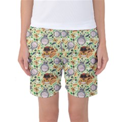 My Neighbor Totoro Pattern Women s Basketball Shorts