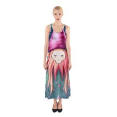 Toadstool Necromancy Mojo Sleeveless Maxi Dress by GardenOfOphir