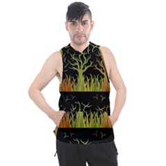 Background Decor Backdrop Design Art Decorative Men s Sleeveless Hoodie by Ravend