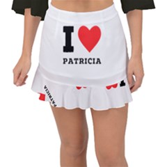 I Love Patricia Fishtail Mini Chiffon Skirt by ilovewhateva