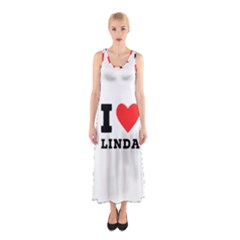 I Love Linda  Sleeveless Maxi Dress by ilovewhateva