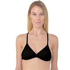 Black Choclat	 - 	reversible Tri Bikini Top by ColorfulSwimWear