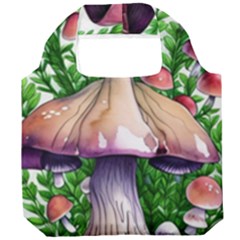 Conjuring Charm Of The Mushrooms Foldable Grocery Recycle Bag by GardenOfOphir