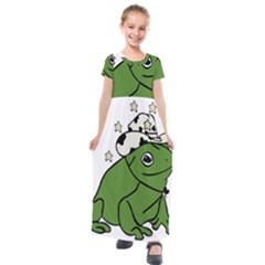 281da91b7138c1 Kids  Short Sleeve Maxi Dress by Teevova