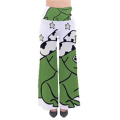 Frog With A Cowboy Hat So Vintage Palazzo Pants by Teevova