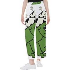 Frog With A Cowboy Hat Women s Pants  by Teevova