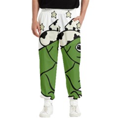 Frog With A Cowboy Hat Men s Elastic Waist Pants by Teevova