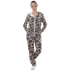 Mystic Geometry Abstract Print Women s Tracksuit by dflcprintsclothing