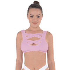 Cameo Pink	 - 	bandaged Up Bikini Top by ColorfulSwimWear