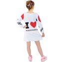 I love margaret Kids  Long Sleeve Velvet Dress View2