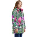 Conjuration Mushroom Kid s Hooded Longline Puffer Jacket View2