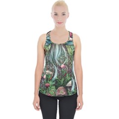 Craft Mushroom Piece Up Tank Top by GardenOfOphir