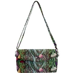 Craft Mushroom Removable Strap Clutch Bag by GardenOfOphir