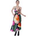 Goblincore Mushroom Tie Back Maxi Dress View1