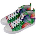 A Forest Fantasy Women s Mid-Top Canvas Sneakers View2