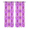 p00001001 Window Curtain (Medium 84 ) Purple Flower View1