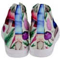 Tiny Mushroom Forest Scene Women s Mid-Top Canvas Sneakers View4