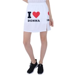 I Love Donna Tennis Skirt by ilovewhateva