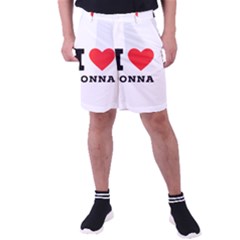 I Love Donna Men s Pocket Shorts by ilovewhateva