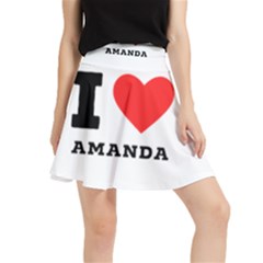 I Love Amanda Waistband Skirt by ilovewhateva