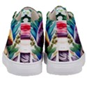 Fantasy Mushroom Forest Kids  Mid-Top Canvas Sneakers View4