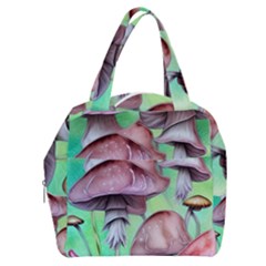 Historical Mushroom Forest Boxy Hand Bag by GardenOfOphir