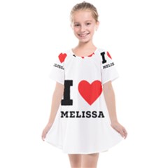 I Love Melissa Kids  Smock Dress by ilovewhateva