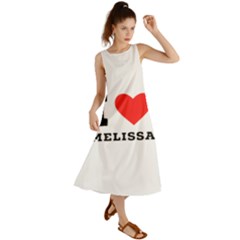 I Love Melissa Summer Maxi Dress by ilovewhateva