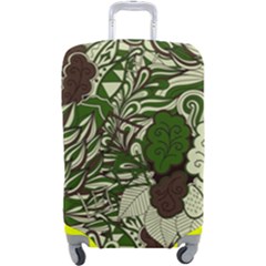 Texture Ornament Pattern Seamless Paisley Luggage Cover (large) by Jancukart