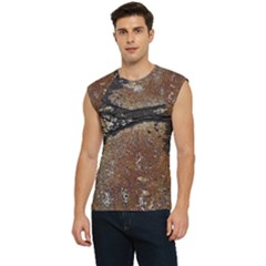 Rustic Charm Abstract Print Men s Raglan Cap Sleeve Tee by dflcprintsclothing