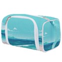 Ai Generated Ocean Waves Sea Water Anime Toiletries Pouch View1