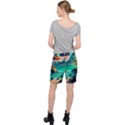 Tropical Paradise Beach Ocean Shore Sea Fantasy Pocket Shorts View2