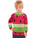 Watermelon Fruit Food Healthy Vitamins Nutrition Kids  Hooded Pullover View1