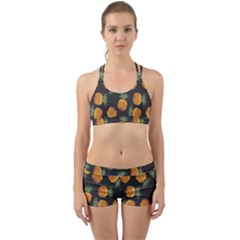 Pineapple Background Pineapple Pattern Back Web Gym Set by Wegoenart