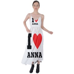 I Love Anna Tie Back Maxi Dress by ilovewhateva