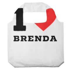 I Love Brenda Premium Foldable Grocery Recycle Bag by ilovewhateva