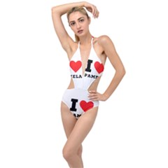 I Love Pamela Plunging Cut Out Swimsuit by ilovewhateva