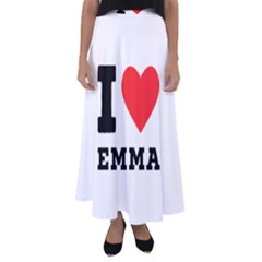 I Love Emma Flared Maxi Skirt by ilovewhateva