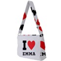 I love emma Full Print Messenger Bag (L) View2