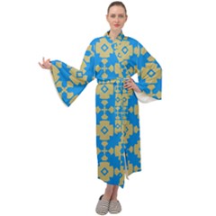 Pattern 7 Maxi Velvet Kimono by GardenOfOphir