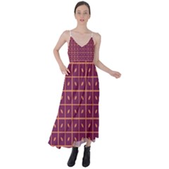 Pattern 9 Tie Back Maxi Dress by GardenOfOphir